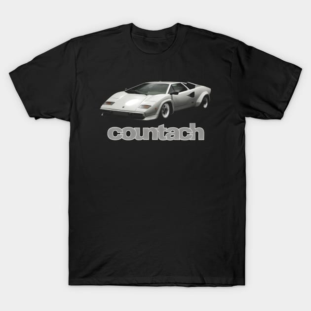 new countach T-Shirt by retroracing
